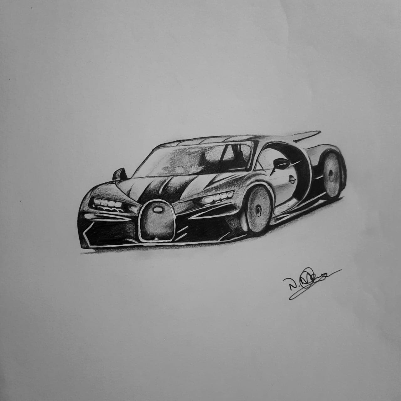 Car sketch
